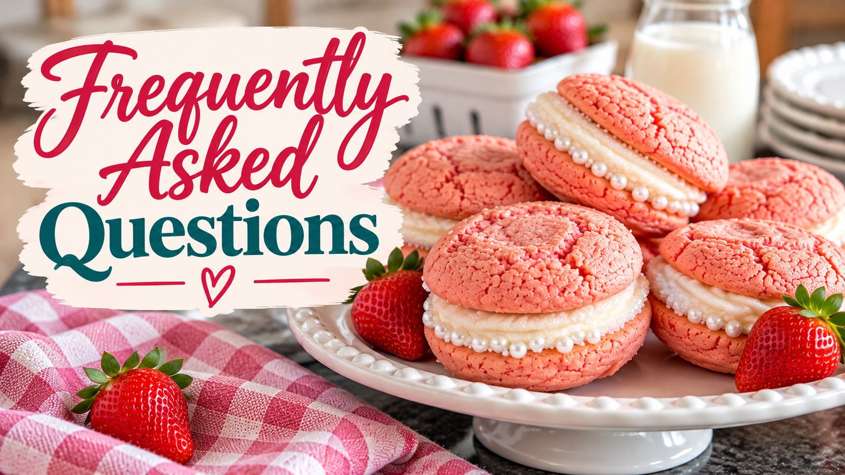 frequency asked question about strawberry whoopie pies