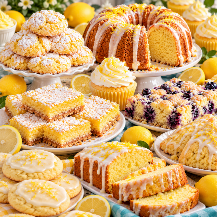 lemon cake mix recipes
