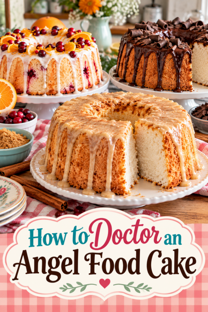 How to Doctor a Boxed Angel Food Cake Mix