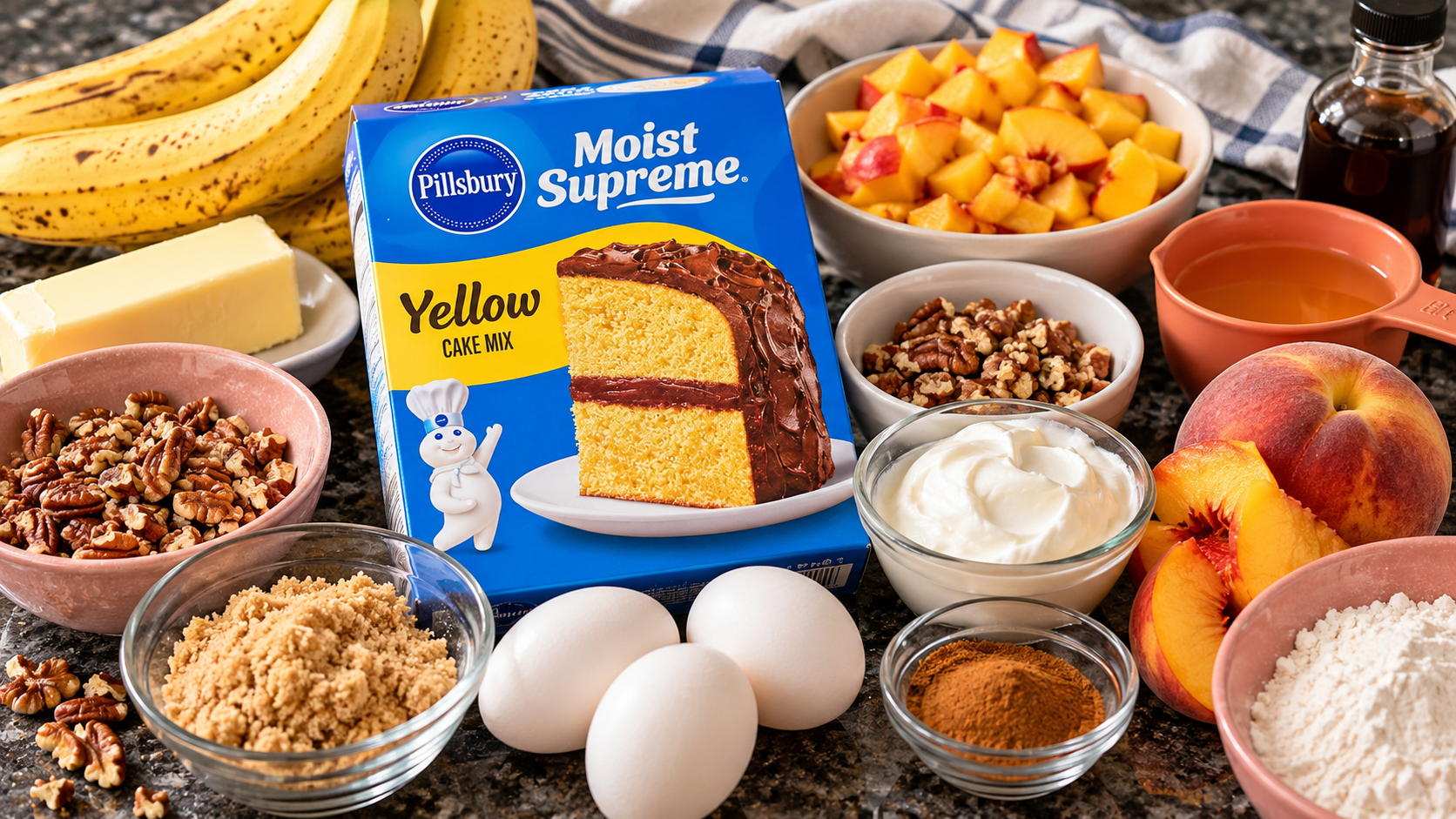 Yellow cake mix recipe ideas