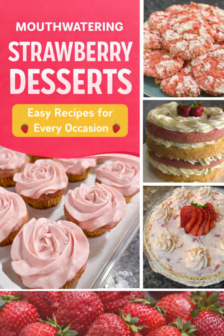 strawberry desserts