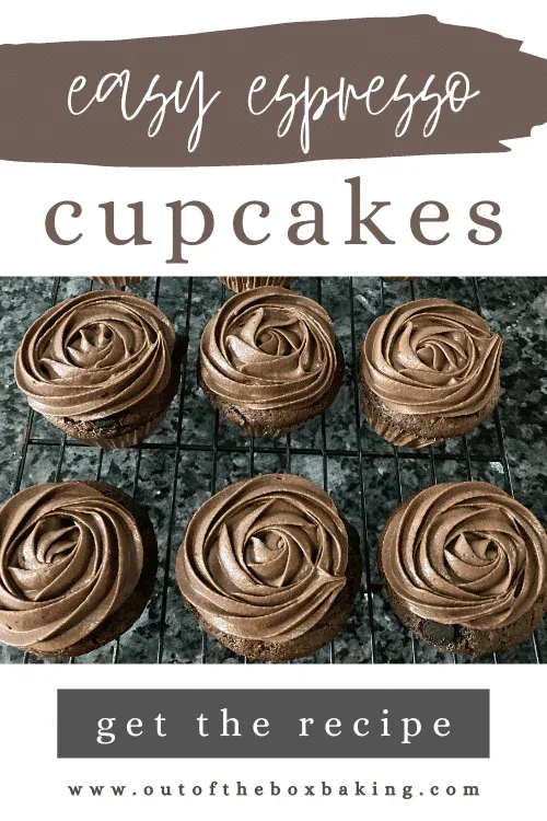 easy espresso cupcakes