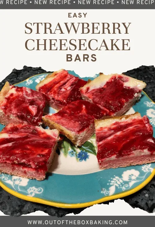 strawberry cheesecake bars